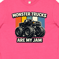 thumbnail image 4 of Inktastic Monster Trucks Are My Jam Youth T-Shirt, 4 of 5