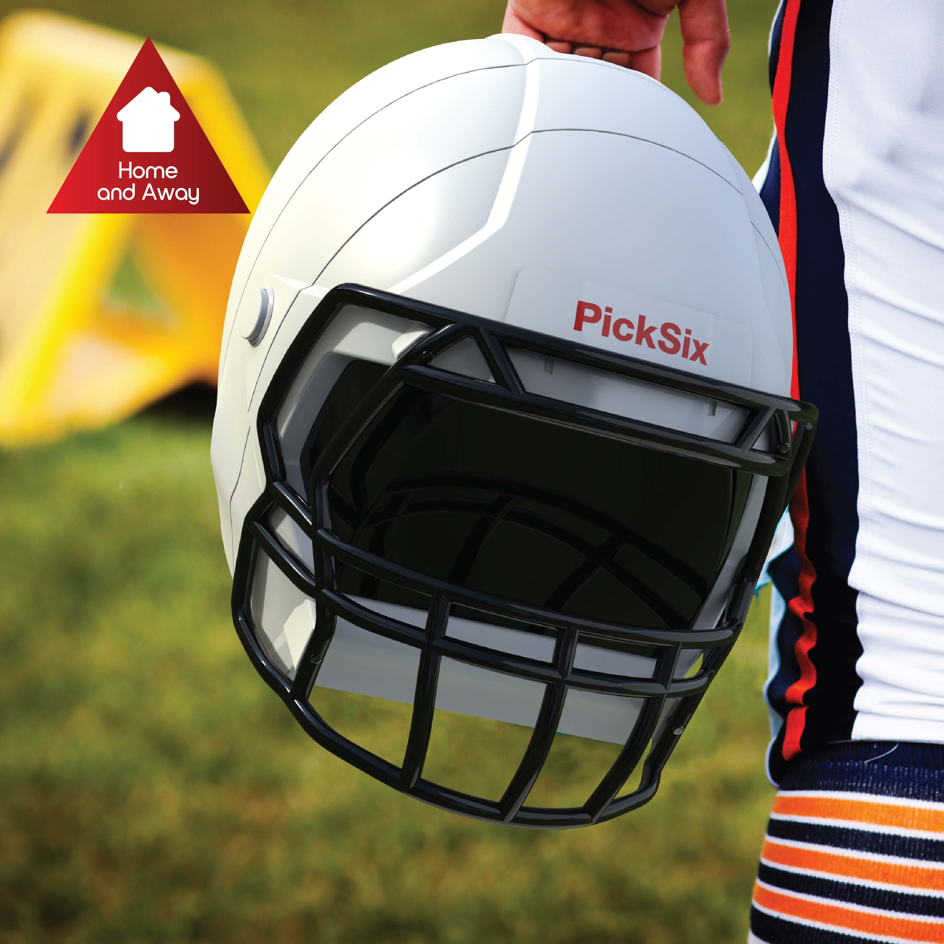 Ionchill PickSix Game Cooler, New Standard Door Portable Football Helmet Mini Fridge, 13.75in