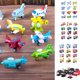 thumbnail image 3 of Worallymy 12 unids/set modelo de avión multipatrón Mini coche de madera vehículos de avión juguetes bebé niños juguete educativo regalos de cumpleaños Worallymy JD735802198, 3 of 7
