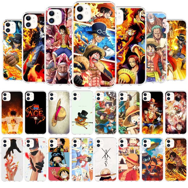 Japan Anime Cartoon One Piece Phone Case For Boys Girls Cartoon Luffy Chopper Zoro Robin Nami Cool Design Soft Tpu Clear Case For Iphone 13 Pro Max 12 Pro Max 11 Pro Max