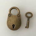 thumbnail image 4 of 3pcs Vintage Antique Style Mini Bear Head Archaize Padlocks Key Lock with Keys(3 x Bronze Locks and 3 x Keys), 4 of 5