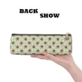thumbnail image 2 of Naloa Lilies Flowers Print Leather Pencil Case - Portable Big Capacity Pencil Pouch Organizer Bag Stationery Bag for Work & Office Pencil Pen Case, 2 of 5