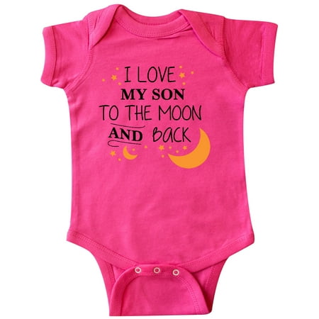 

Inktastic I Love My Son To The Moon and Back Gift Baby Boy or Baby Girl Bodysuit
