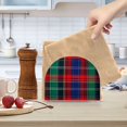 thumbnail image 2 of Yayeee Napkin Holder for Table Set of 2 Kitchen Paper Tissue Organization, Red Green Pattern, 2 of 8