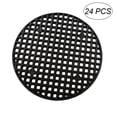 thumbnail image 2 of 24 Pcs Plastic Flower Pot Mesh Pad 7.5cm Diameter Bottom Grid Mat Prevent Soil Loss Leak-proof Pad Anti-corrosion Breathable Net, 2 of 8