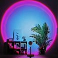 thumbnail image 4 of Sunset Projection Lamp, 4 Color Light Film Romantic Visual Mood Lighting Lamp, Modern Floor Rainbow Night Lights(usb Charging), 4 of 5