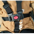 thumbnail image 4 of 2 Pcs Wheelchair Seat Belt Adjustable Safety Straps Five Point Buckle Fixing Restraint Medical Care, 4 of 5