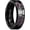 Black-Camo Inlay, variant on Cross Ring for Men Silver Titanium Wedding Band Brown Camouflage Inlay Ring 8mm Width Faith Collection Comfort Fit Size 10