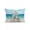 Blue, variant on Woodland Christmas Outdoor Throw Pillows with Inserts Set of 2, 16"x16" Santa Claus Christmas Tree Snowman Deer Waterproof Square Patio Pillows for Outside Furniture, Sofa, Porch, Garden