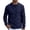 Navy, variant on Mens Cable Knit Pullover Sweater Crew Neck Long Sleeve Cable Fisherman Sweaters Navy M
