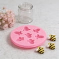 thumbnail image 5 of Bee Honeycomb Silicone Fondant Molds | Chocolate Candy Cupcake Cake Decorating Baking Molds(C), 5 of 9