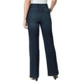 Gloria Vanderbilt Women's High Rise Flare Trouser Jean, Regular and