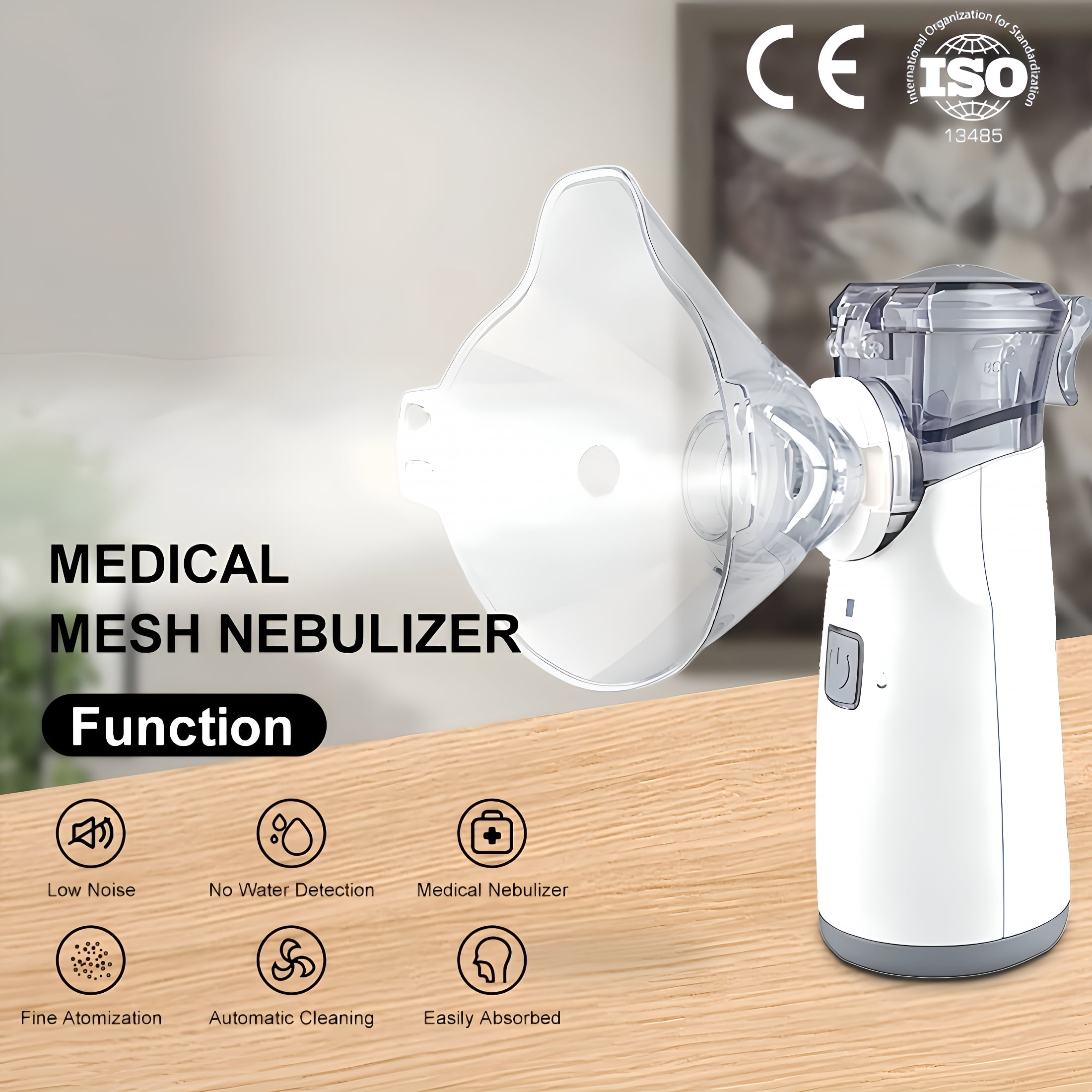 HIBIBUD Handheld Portable Personal Humidifier with One-Touch Automatic Cleaning