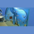 thumbnail image 3 of DreamTents -Children Pop up Indoor Beds Folding Tent Polyester- Undersea World (No Light) Blue Twin, 3 of 5