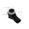 thumbnail image 2 of LEORX Black ABS Parking Sensor for Car Use High Precision Detection Easy Installation 1 Piece, 2 of 8