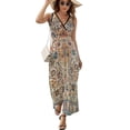 thumbnail image 2 of Isfahan Antique Central Persian Carpet Print Sleeveless Dress Summer Women Clothes Dress for Pregnant Women Dresses, 2 of 9