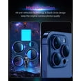 thumbnail image 2 of Smasener for iPhone 15 Pro Max/iPhone 15 Pro Camera Lens Protector, [Drop Protection] Metal Tempered Glass Camera Cover, Strong Adhesion Protective Case Friendly Camera Protector, 2 of 6