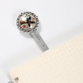thumbnail image 3 of Woodpecker Elegant Vintage Silver Lace-Edged Bookmark | Gift for Readers and Book Lovers | Book Accessories | Bookmarks, 3 of 5