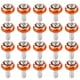 thumbnail image 1 of 20 tornillos para matrícula de motocicleta de 6 mm. Tornillos para modificación de motocicleta., 1 of 5