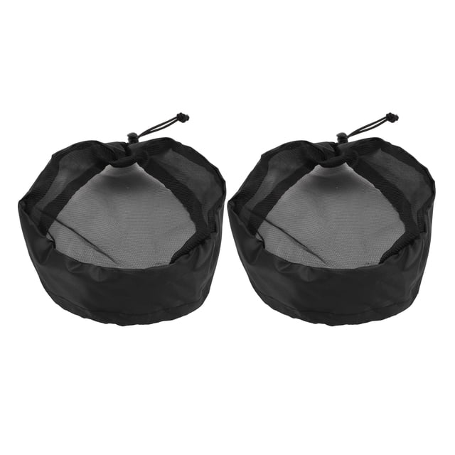 2PCS Duct Filter Vent Cover Drawstring Design Waterproof Mesh Grid, Sturdy Material, Easy Fix, Small Mesh, Coverage Range, Home Use, Most Scenarios