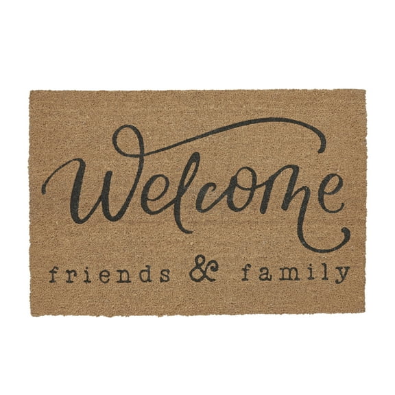 Mainstays Welcome Friends Coir Doormat 24" x 36"