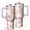 Great Pyrenees Dog-1, variant on OBREWU Kirky Hasky Dalmatian Tumbler with Handle and Lid,Kirky Hasky Dalmatian 40oz Double Wall Vacuum Insulated Tumbler,Cups Gift for Women and Men