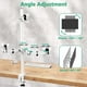 thumbnail image 5 of Soporte WALI para tres monitores, altura ajustable hasta 27, 5 of 9