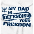 thumbnail image 2 of US Navy Logo Dad Defending Freedom Toddler Boy Girl T Shirt Infant Toddler Brisco Brands 12M, 2 of 6