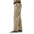 thumbnail image 2 of Haggar Men's Work To Weekend® Khaki Flat Front Pant Straight Fit HC10351, 2 of 6