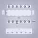 thumbnail image 2 of Lámpara LED de pared Vevor 12W 31cm Aluminio blanca moderna 3000K, 2 of 5