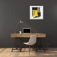 thumbnail image 3 of PI Studio 20x20 White Modern Wood Framed Museum Art Print Titled - Hive II, 3 of 4