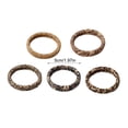 thumbnail image 3 of Osdhezcn Set of 5pcs Leopard Pattern Cloth Hair Rope Lightweight Construction High String Head Accessories Compact Carry Item, 3 of 20
