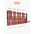 thumbnail image 2 of VEVOR Glockenspiel Xylophone, 25 Notes, Wooden Professional Xylophone Percussion Instrument, with 4 Mallets, Carrying Bag, Beginner Glockenspiel Musical Instrument Kit for Adults and Kids Students, 2 of 9