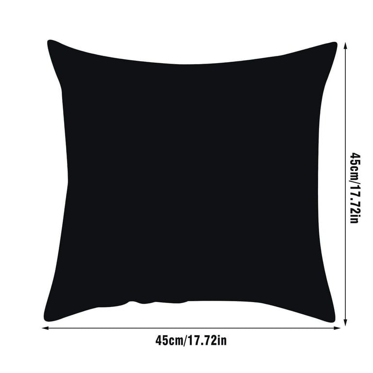 Black hot sale pillows walmart