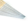 thumbnail image 3 of Yucurem 10Pcs Kabob Skewers Stainless Steel 8 Inch Reusable Barbecue Skewer for Grilling Camping Kitchen Utensils (A), 3 of 8