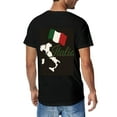 thumbnail image 3 of T-shirt Italian Silhouette  Soft Cotton Adult Heat-Transfer Graphic T-Shirt - 180g Breathable Fabric, Unisex Summer Casual Wear with Durable Heat-Printed Design, 3 of 10
