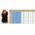 thumbnail image 2 of Viworld Women Summer Tunic Tops Plus Size Casual Loose Top Blouse Solid T-Shirt S-5XL, 2 of 2