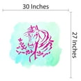thumbnail image 4 of Animal Wall Decals for Children Bedroom - Beautiful Horse Head Horse DIY & Creativity Boy Girl Bedroom Wall Sticker - Size: 30 In x 27 In, 4 of 5