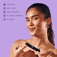 thumbnail image 3 of Gimme Beauty Seamless Extra Stretch Hair Ties for Thick Hair, Ponytail Holder, Black, 6 Count, 3 of 5