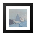 thumbnail image 2 of Toni Haller 12x12 Black Modern Framed Museum Art Print Titled - A View of the Matterhorn, 2 of 5