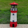 thumbnail image 5 of Luz LED solar YUANXCMXG con faro Sensor de haz giratorio para exteriores, 5 of 5