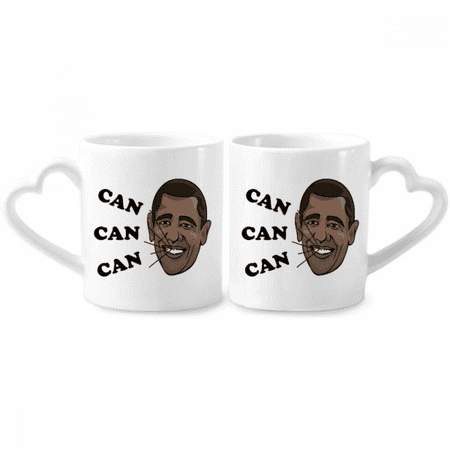 

Obama Agrees Election Result Can Couple Porcelain Mug Set Cerac Lover Cup Heart Handle