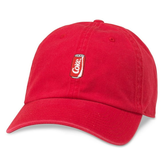 Coca-Cola® Embroidered Coke Can Emoji Adjustable Hat