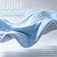 thumbnail image 6 of BedTreat Queen Size Cooling Comforter Blue/Gray Reversible, Lightweight Breathable Summer Bedding for Hot Sleepers & Night Sweats(88"x92"), 6 of 6