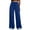 Blue, variant on Audhol Oversized Sweatpants, Women's Wide Leg Sweatpants Double Waisted Baggy Pants with Pockets Sweatpants Wide Leg Beige L