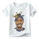 thumbnail image 5 of Camiseta de algodón de hip hop para niños, camisetas de manga corta de verano a la moda para niños y niñas de 2 a 12 años, camisetas superiores, ropa deportiva informal para niños, 5 of 5