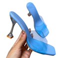 thumbnail image 2 of Vedolay High Heels Women Wedge High Heels for Women Dressyy Summer Bohemian Platform High Heels Shoes,Blue 7.5, 2 of 4