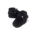 thumbnail image 4 of Kids Baby Shoes PU Suede Leather Newborn Boys Girls Soft Shoes Fringe Soft Soled Non-slip Footwear Crib First Walkers, 4 of 5