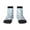 3 Black, variant on Cool Giraffe Pattern Quarter Crew Socks,Toe Seamed Ankle Socks,Cotton Cushioned Breathable Athletic Crew Sports Socks