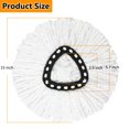 thumbnail image 2 of Cabezales de repuesto Spin Mop Yeazhen, paquete de 8 unidades, 100% microfibra, 2 of 7